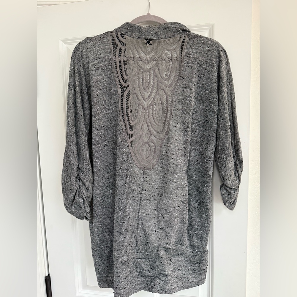 Forever 21 Gray Knit Cardigan Sweater - Picture 4 of 4